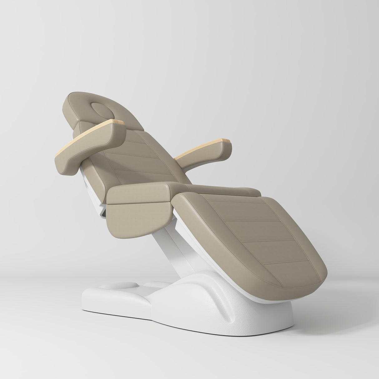 Manufakturo Grace Brown The Complete Salon Set - Beauty Bed, Chair, Moonlight & Trolley