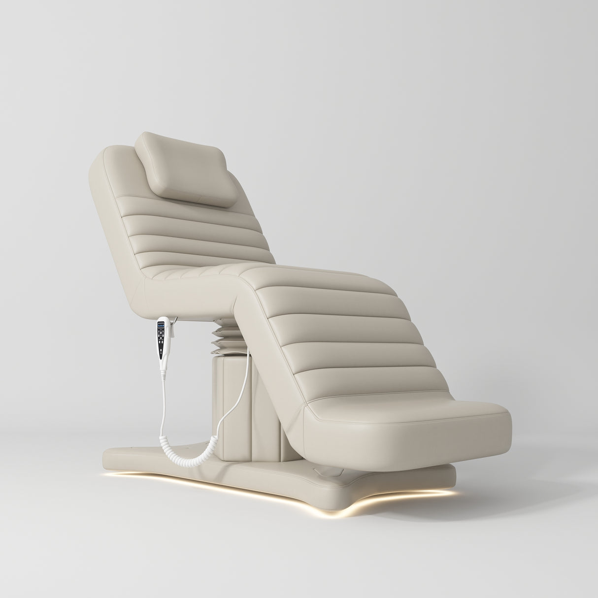 Manufakturo Grandeur Electric Lash Beauty Bed - 3 Motors Cappuccino