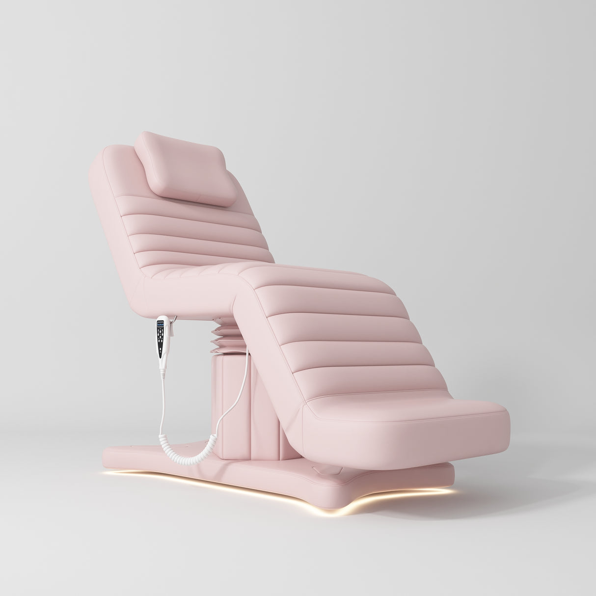 Manufakturo Grandeur Electric Lash Beauty Bed - 3 Motors Light Pink