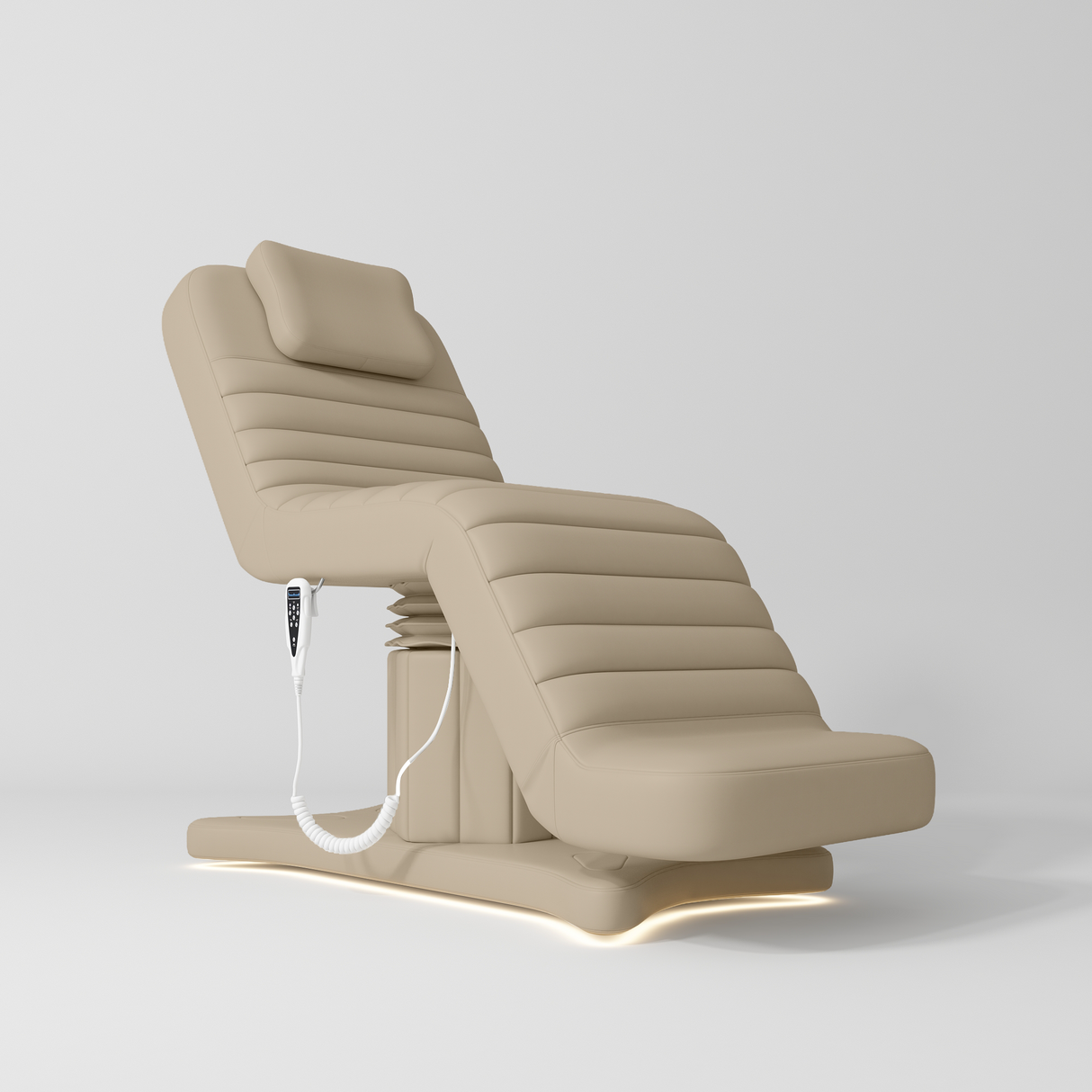 Manufakturo Grandeur Warm Beige The Complete Studio Set - Beauty Bed, Chair, Moonlight & Trolley