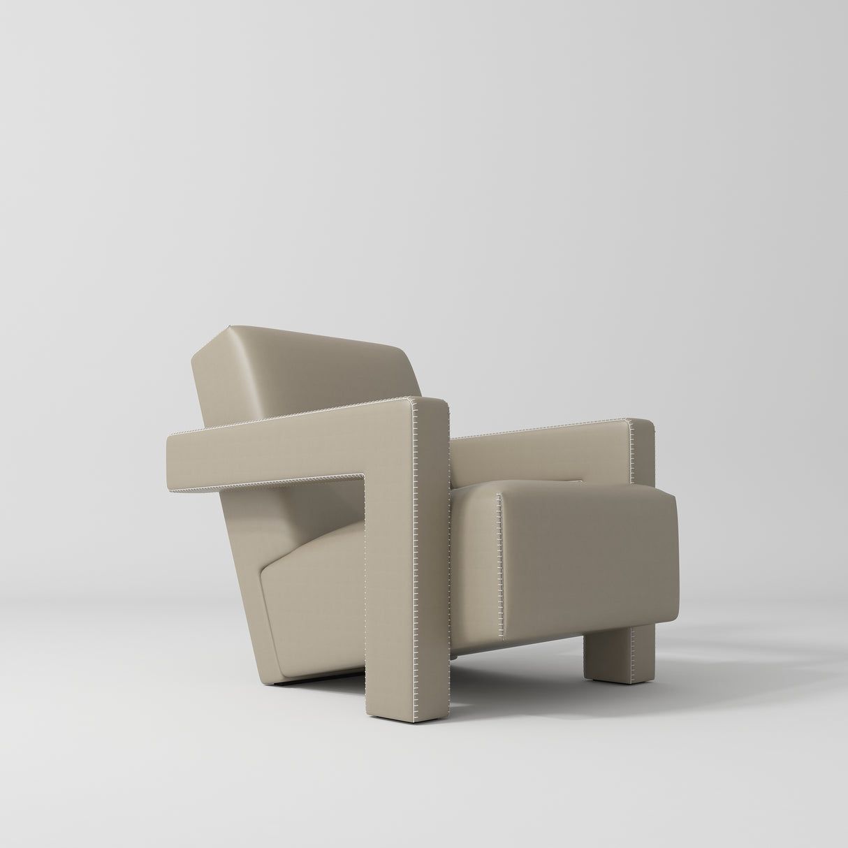 Manufakturo Complete Set 02 Reception Area - Chair & Sofa for Luxury Salon Waiting Area Brown