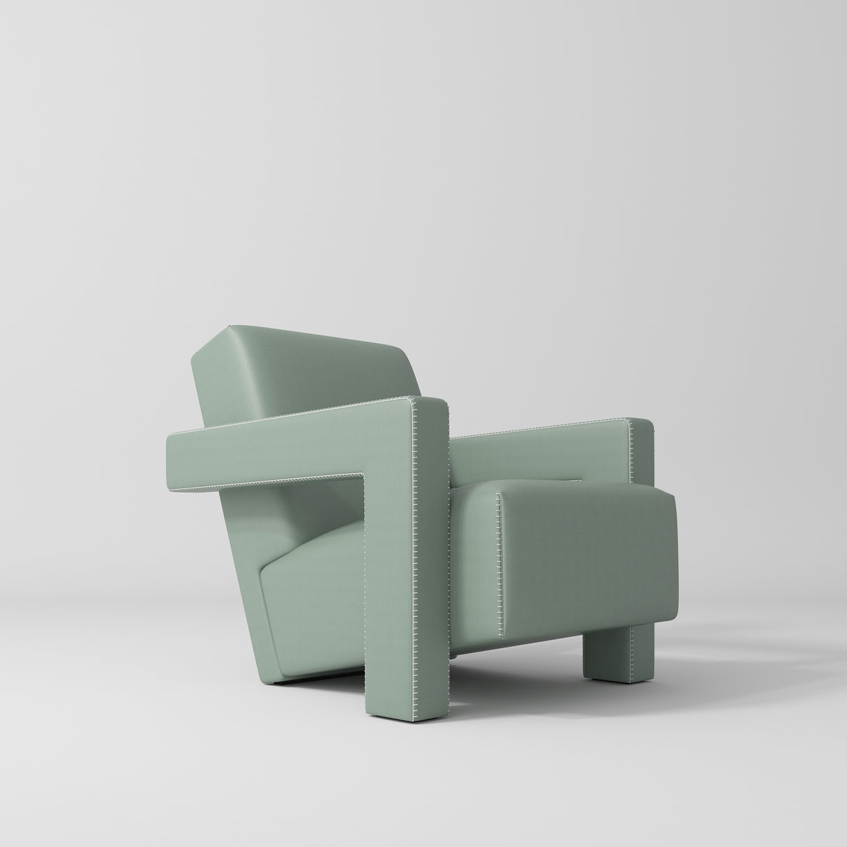 Manufakturo Complete Set 02 Reception Area - Chair & Sofa for Luxury Salon Waiting Area Olive