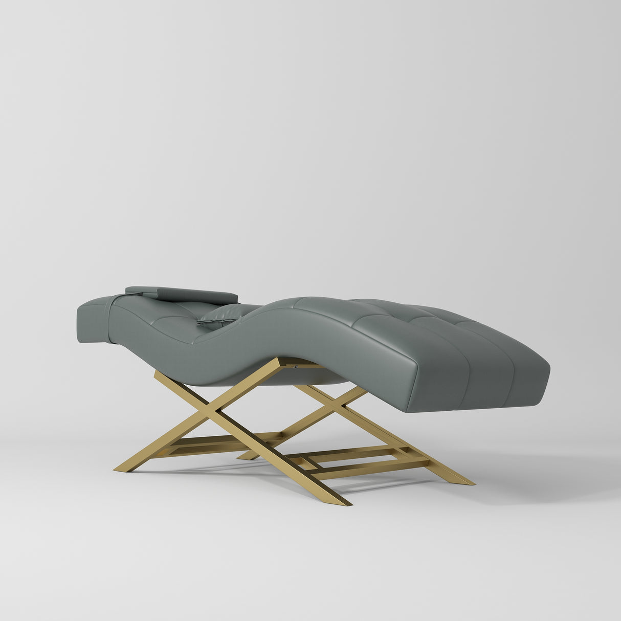 Manufakturo Majesty Lash Bed - Adjustable Headrest Navy