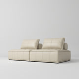 Manufakturo Complete Set 02 Reception Area - Chair & Sofa for Luxury Salon Waiting Area Light Brown