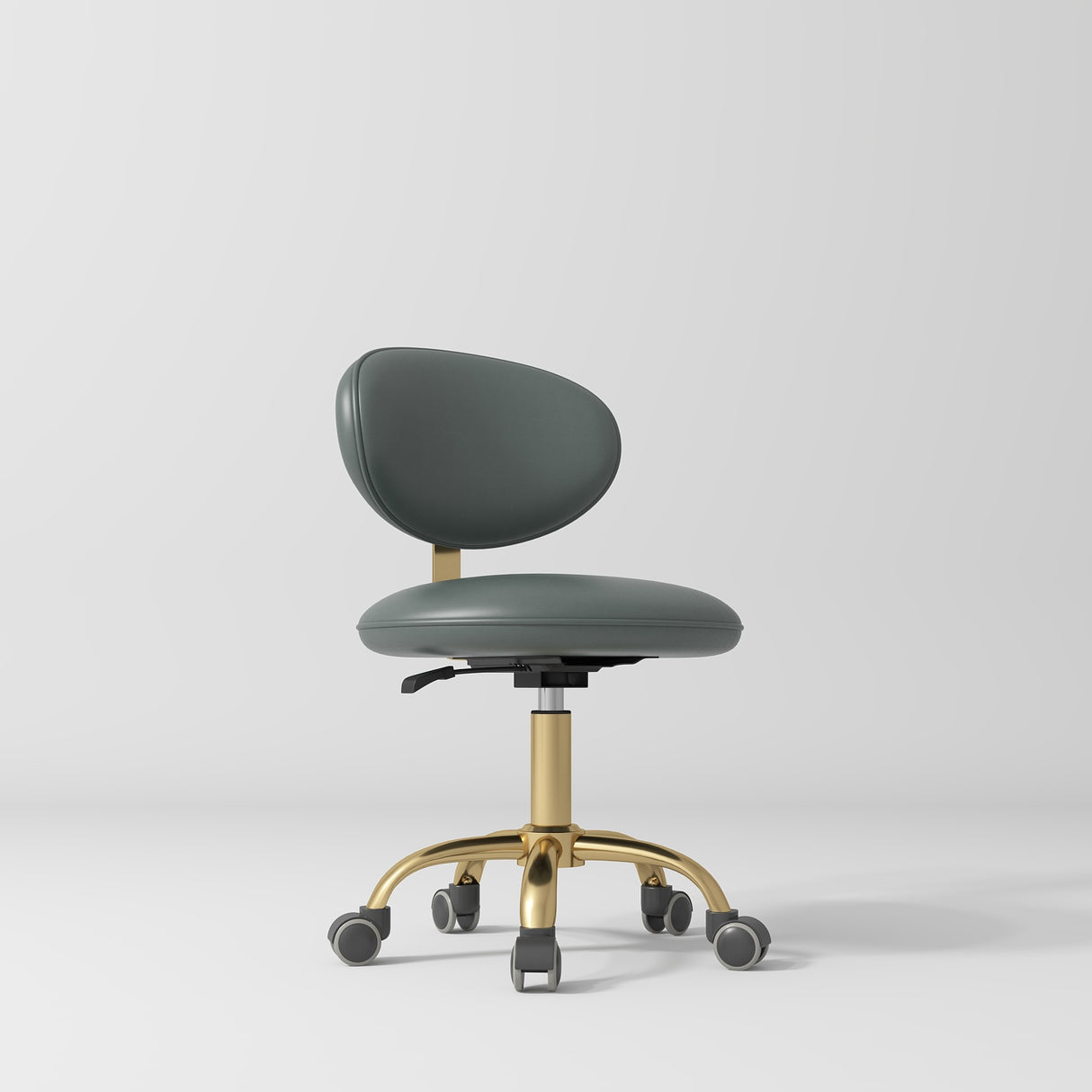 Manufakturo Aura Gold Legs Beauty Stool Navy