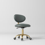 Manufakturo Aura Gold Legs Beauty Stool Navy