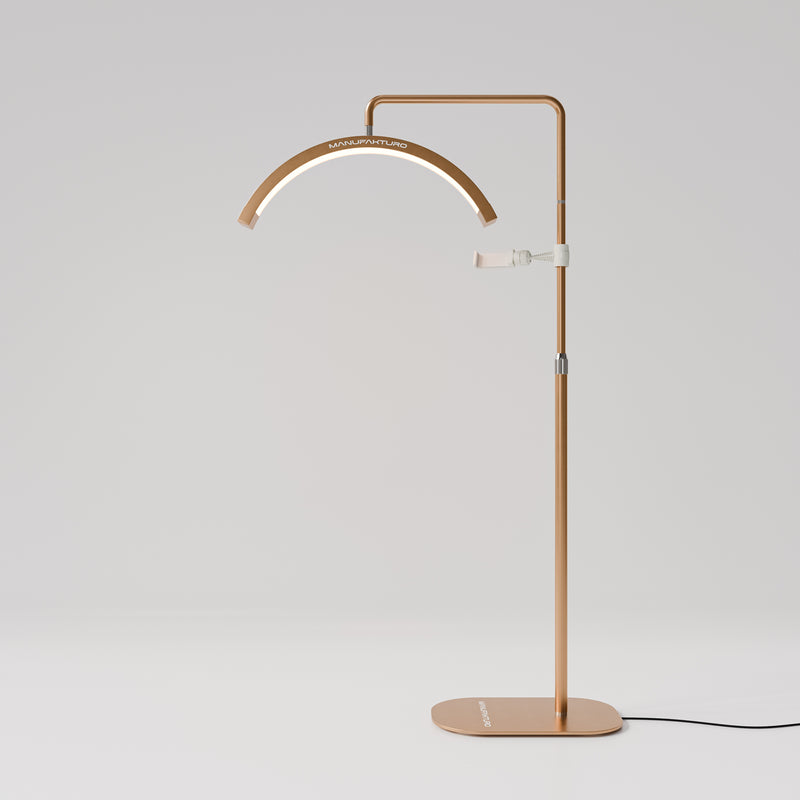 Manufakturo Beauty LED Treatment Lamp - Adjustable Colour Temp Brown Gold