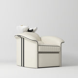 Manufakturo Monaco Luxury Hair Salon Backwash Unit Creamy - White Bowl