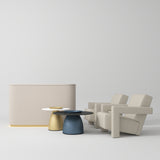 Manufakturo Complete Set 01 Reception Area for Luxury Salon Waiting Area Cappuccino