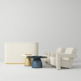 Manufakturo Complete Set 01 Reception Area for Luxury Salon Waiting Area Creamy