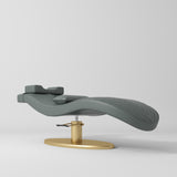 Manufakturo Royale Luxury & Ergonomic Beauty Lash Bed Gold Base Navy