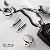 SPN Nails UV/LED Lakier Hybrydowy Silver Chrome