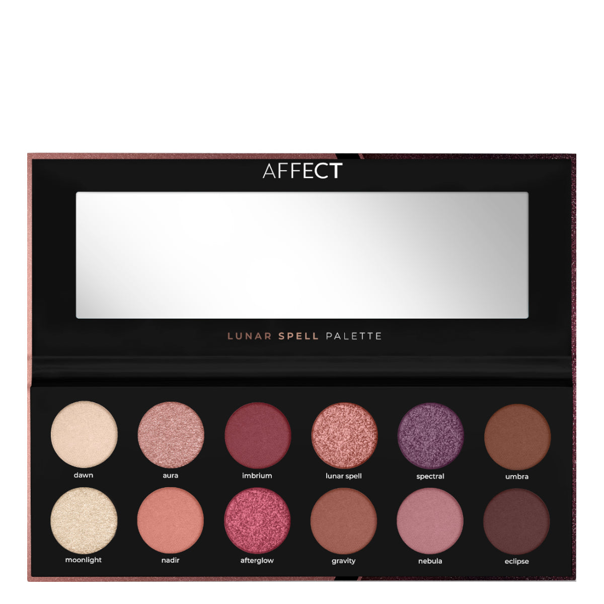 Affect Lunar Spell Eyeshadows Palette with Mirror