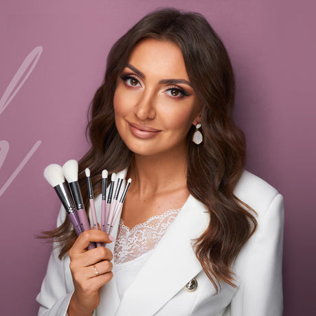 Affect Makeup Brush Set with Tube KM00T Kit