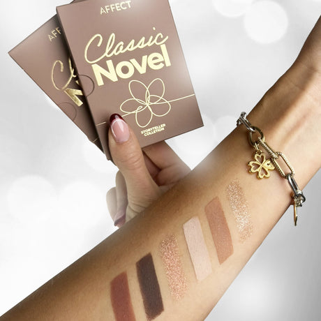 Affect Classic Novel Mini Eyeshadow Palette Swatch