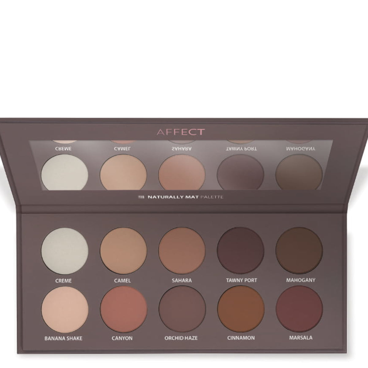 Affect Naturally Matt Eyeshadows Palette Eyeshadow Matte