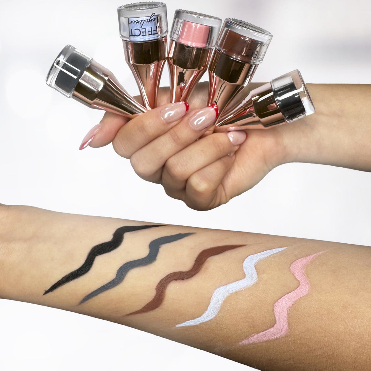 Affect Simple Lines Bleck Eyeliner w Żelu Woodoodporny