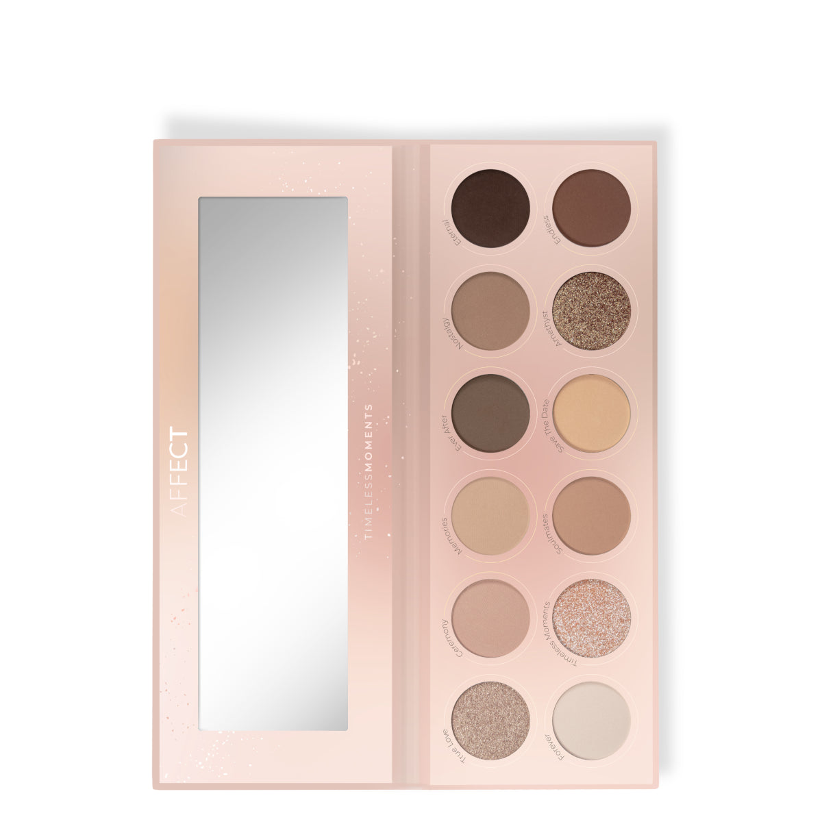 Affect Timeless Moments Eyeshadows Palette with Mirror