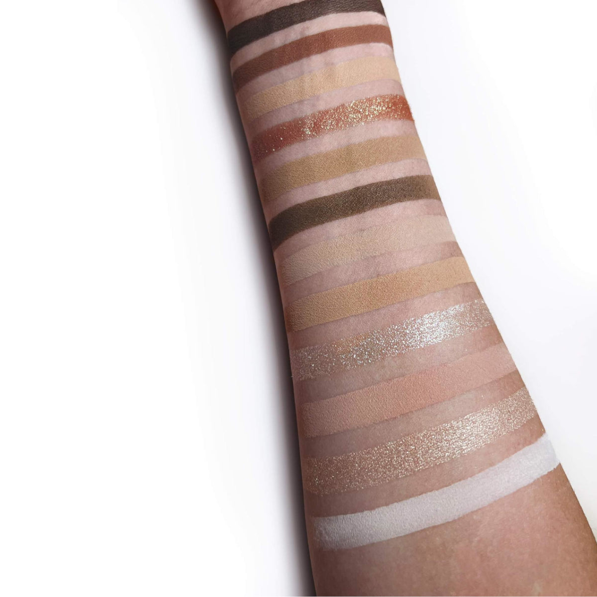 Affect Timeless Moments Eyeshadows Palette Swatch