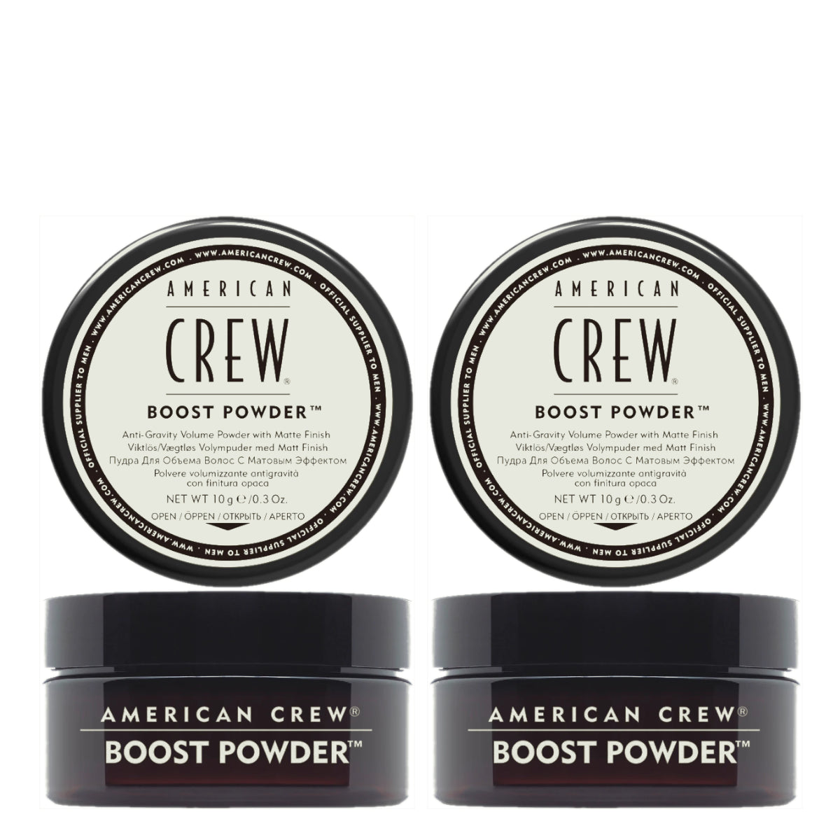 American Crew Boost Powder Duo Bundle 2x10g