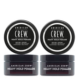 American Crew Heavy Hold Pomade Duo Bundle 2x85g