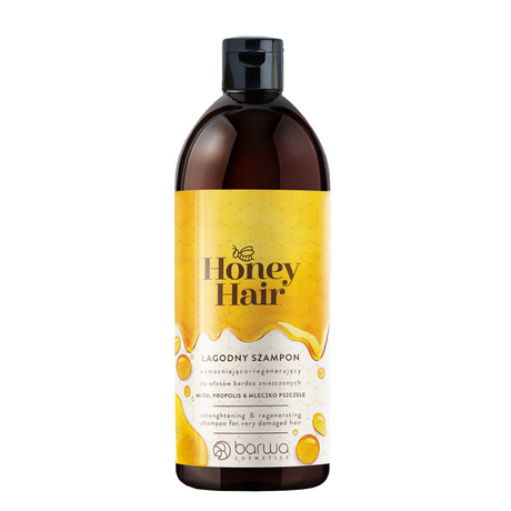 Barwa Honey Hair Strengthening & Regenerating Shampoo for Damaged Hair