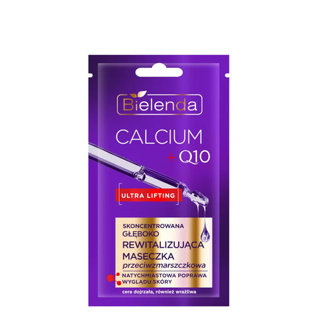 Bielenda Calcium + Q10 Deeply Concentrated Revitalizing Face Mask