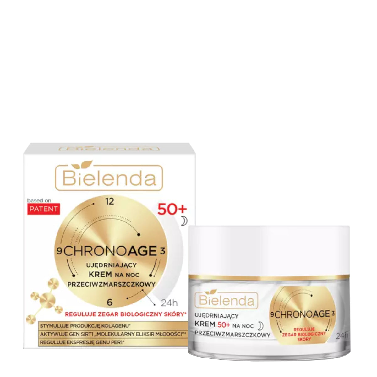 Bielenda Chrono Age 24h Firming Aniti-Wrinkle Night Cream 50+