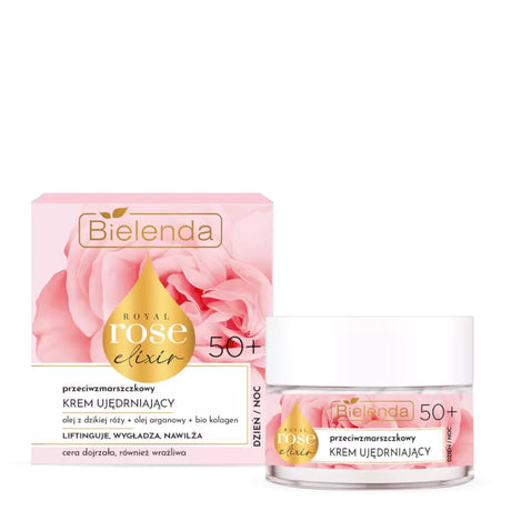 Bielenda Royal Rose Elixir Anti-Wrinkle Firming Face Cream 50+