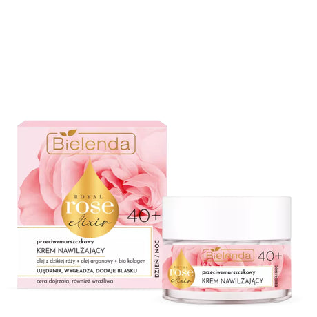 Bielenda Royal Rose Elixir Anti-Wrinkle Moisturizing Face Cream 40+