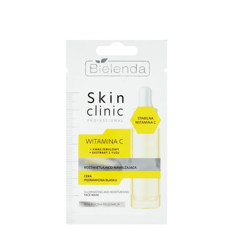 Bielenda Skin Clinic Brightening Vitamin C Face Mask - Roxie Cosmetics