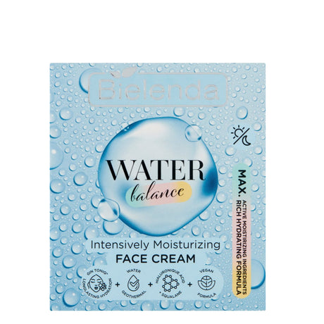 Bielenda Water Balance Intensely Moisturizing Face Cream - Roxie Cosmetics