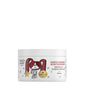 Crazy Hair Lamination Jelly Cherry Medium Porosity Hair