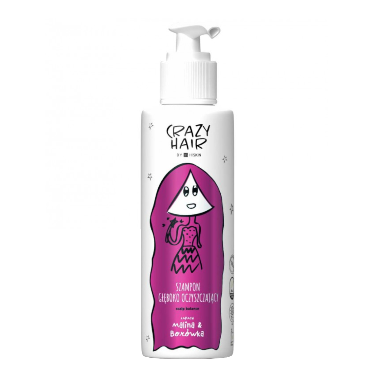 Crazy Hair Scalp Balance Deep Cleansing Shampoo Raspberry & Blueberry