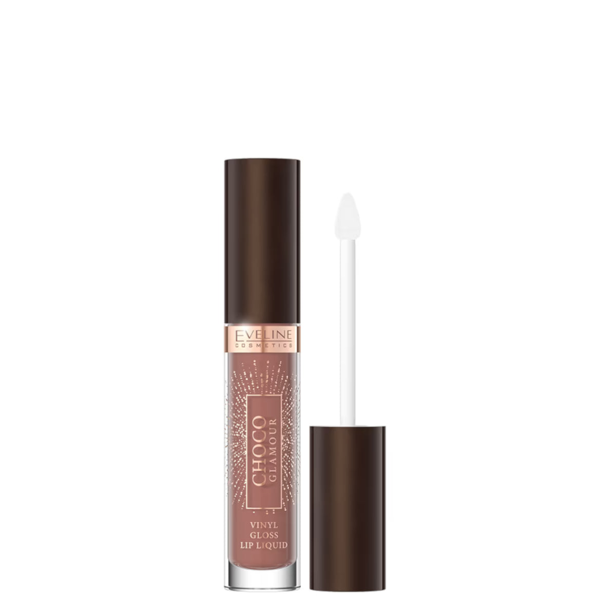 Eveline Choco Glamour Vinyl Gloss Lip Liquid Lipstick - Roxie Cosmetics