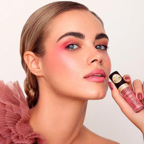 Eveline Wonder Match Cheek & Lip Blush &Liquid Lipstick 02 Face
