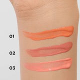 Eveline Wonder Match Cheek & Lip Blush &Liquid Lipstick 02 Swatch