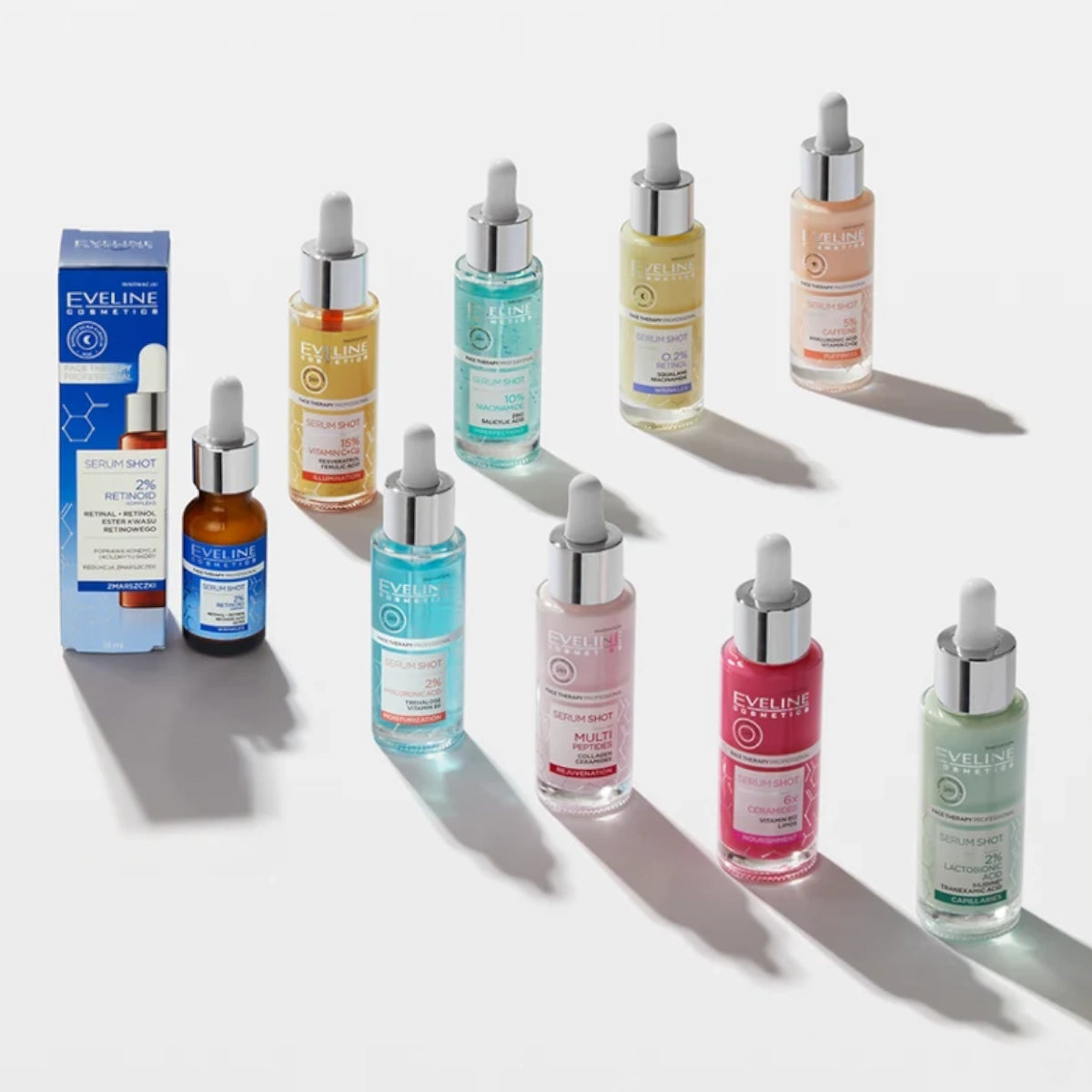 Eveline Serum Shot 6x Ceramides & Lipids Serum Nourishment Skincare
