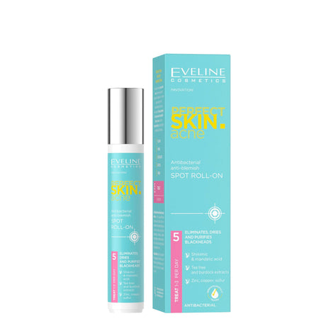 Eveline Perfect Skin Acne Anti-Blemish Spot Roll-On - Roxie Cosmetics