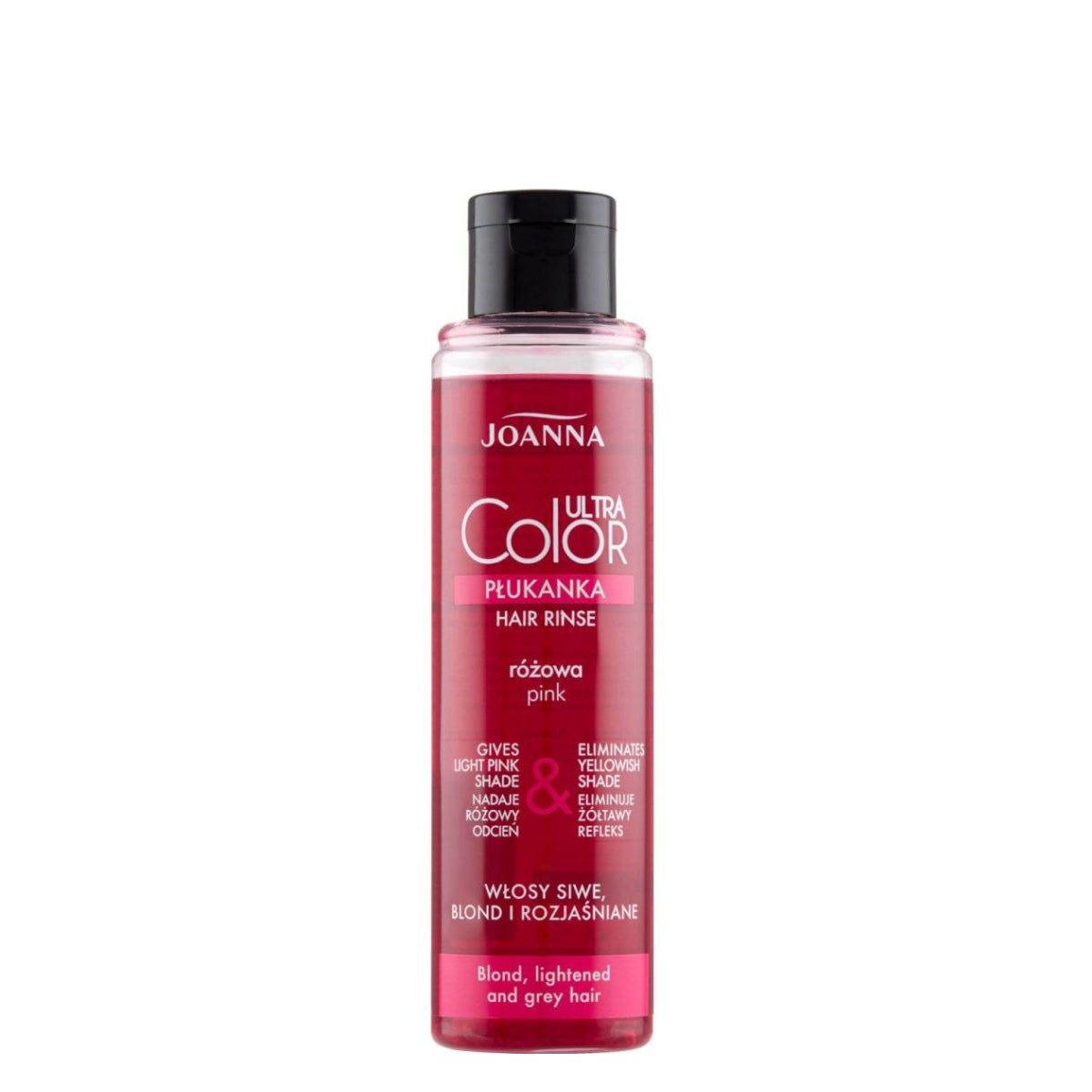 Joanna Ultra Color Pink Hair Rinse Eliminate Yellow Shade