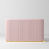 Manufakturo Averne Reception Desk - Sleek & Modern Design with LED Bare Blush