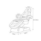 Manufakturo Grace Bare Blush The Complete Salon Set - Beauty Bed, Chair, Moonlight & Trolley