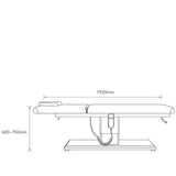 Manufakturo Chérie Premium Electric Massage Bed - Warm Beige