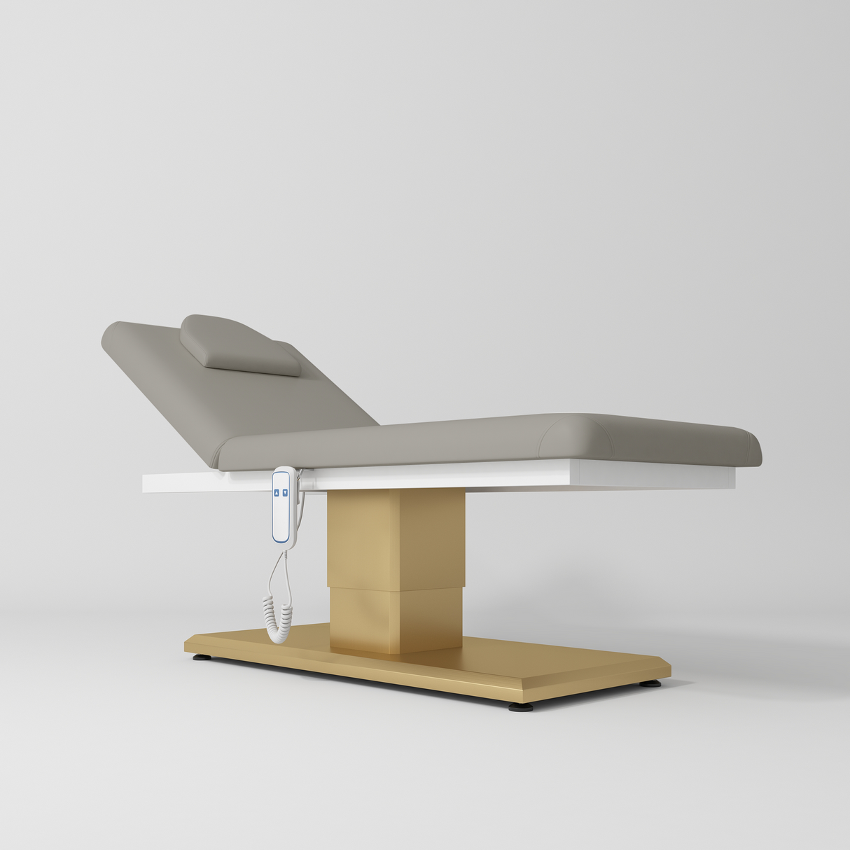 Manufakturo Chérie Premium Electric Massage Bed - Pearl Greige