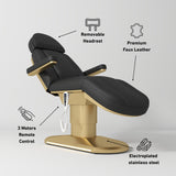 Manufakturo Étoile Black The Complete Studio Set - Beauty Bed, Chair, Moonlight & Trolley