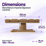 Manufakturo Imperial Signature Caramel – dimensions