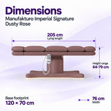 Manufakturo Imperial Signature Dusty Rose – dimensions