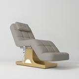 Manufakturo Saphir version A Luxury Electric Lash Beauty Bed - Hand & Foot Controls Pearl Greige
