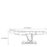 Manufakturo Orielle B Bare Blush – 4-Piece Beauty Studio Set: Luxury Bed, Chair, Moonlight & Trolley