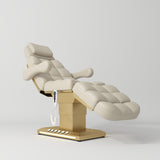 Manufakturo Orielle B Luxury Electric Beauty Bed - Hand & Foot Controls Light Brown